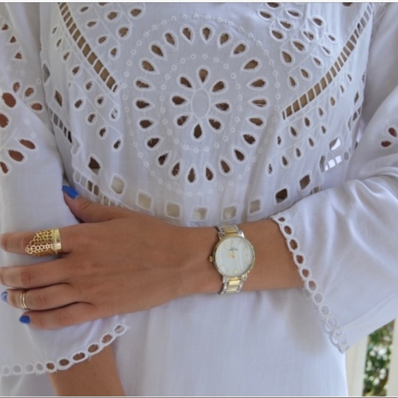 SOLITAIRE Swim White Swim Coverup Women’s Small - Picture 4 of 11